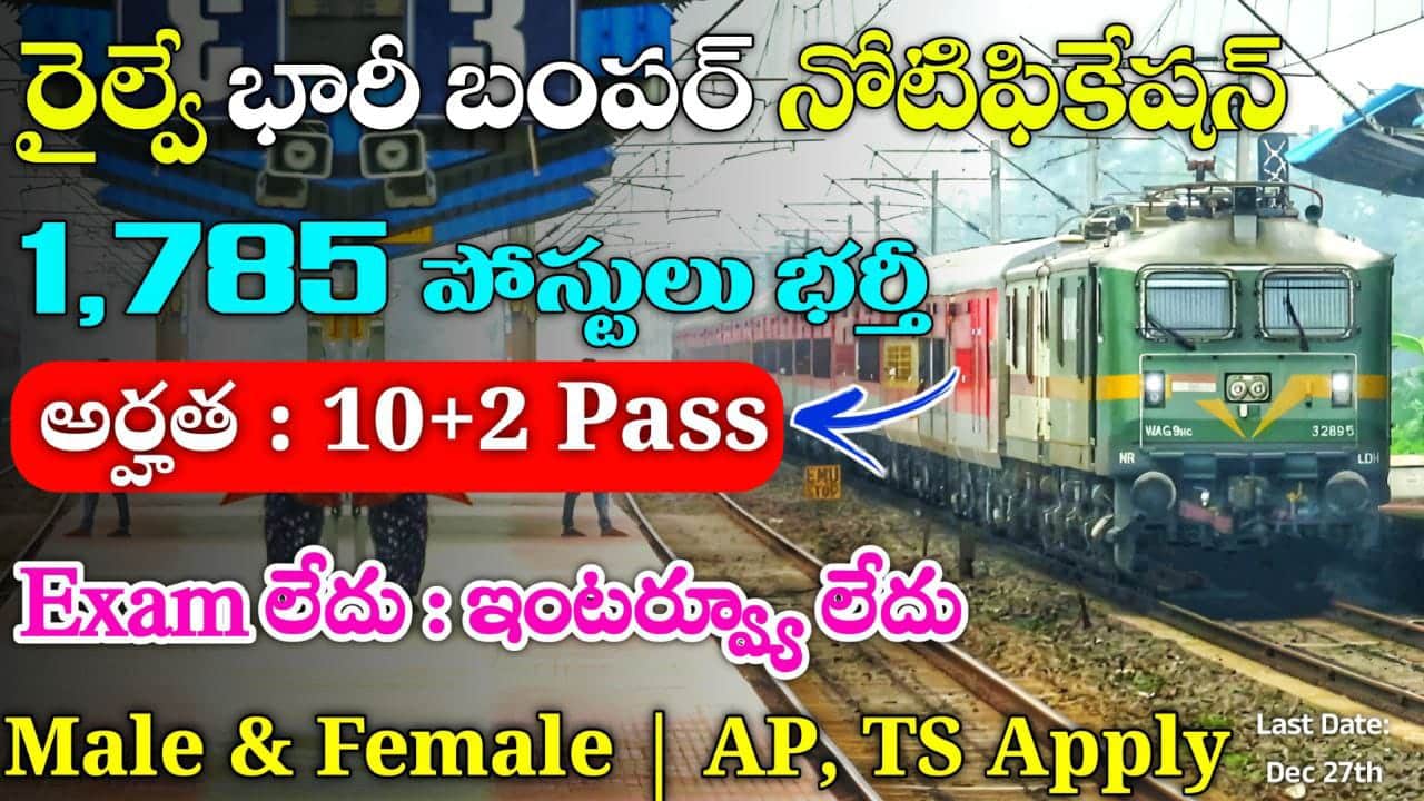 RRC SER Notification 2024