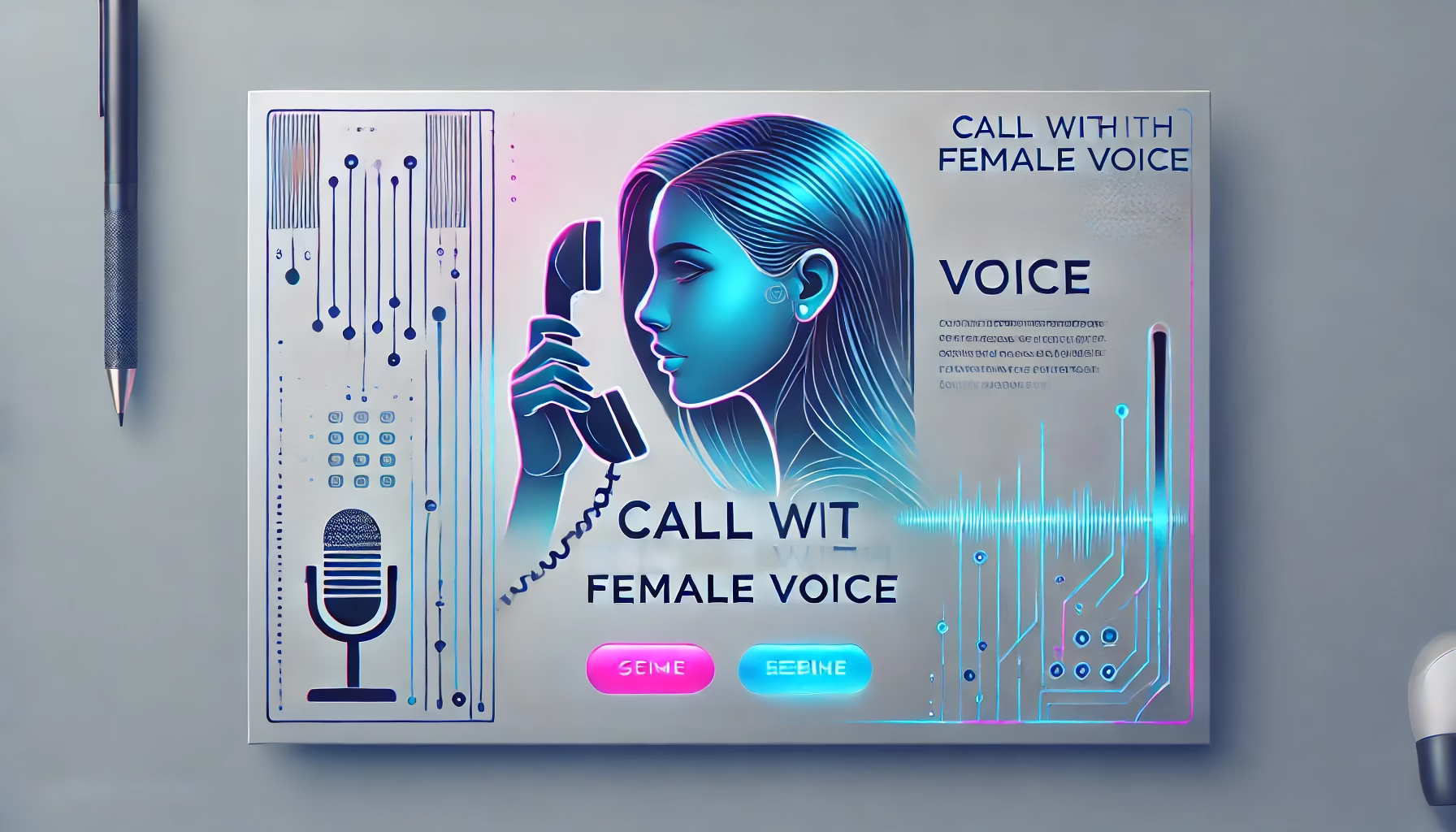 Call with Female Voice
