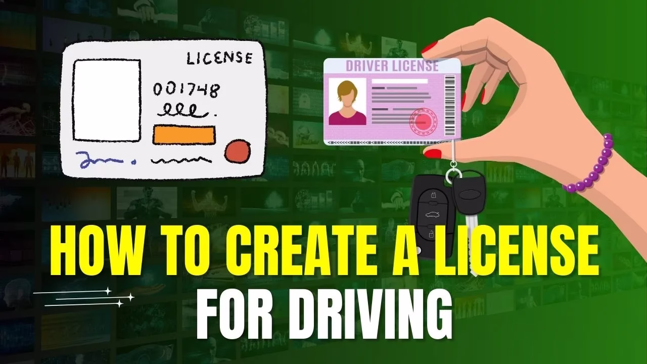 How to Create a License for Driving